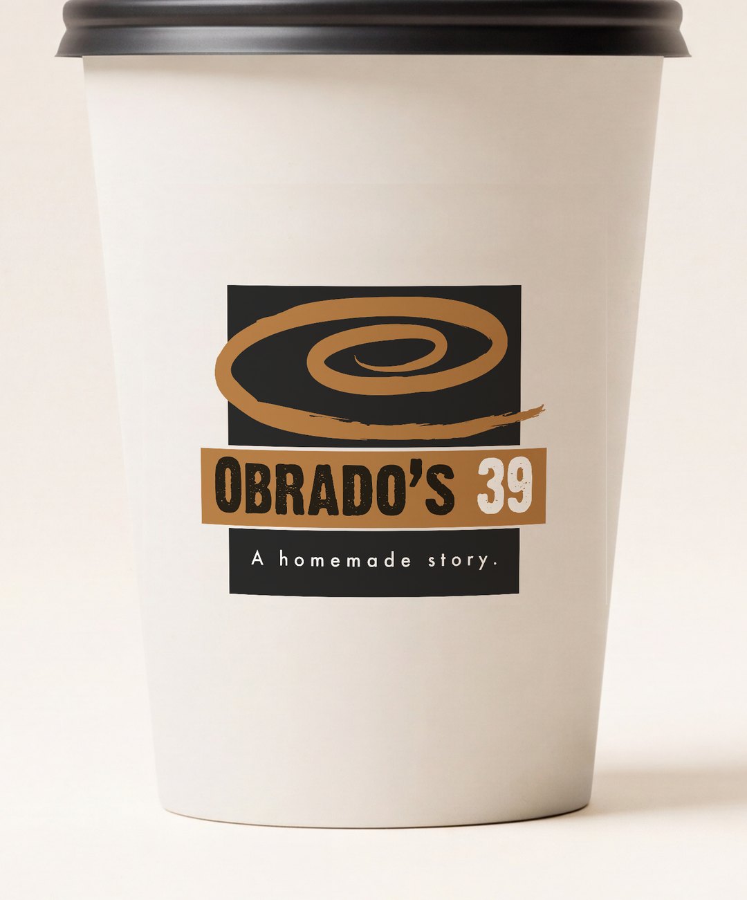 Becher mit echtem Logo